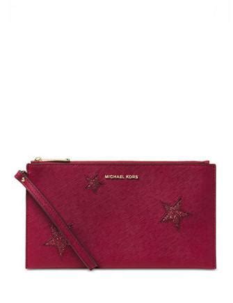 michael kors peek a boo bag|Michael Kors Michael Peek A Boo Large Zip Clutch In Cherry.